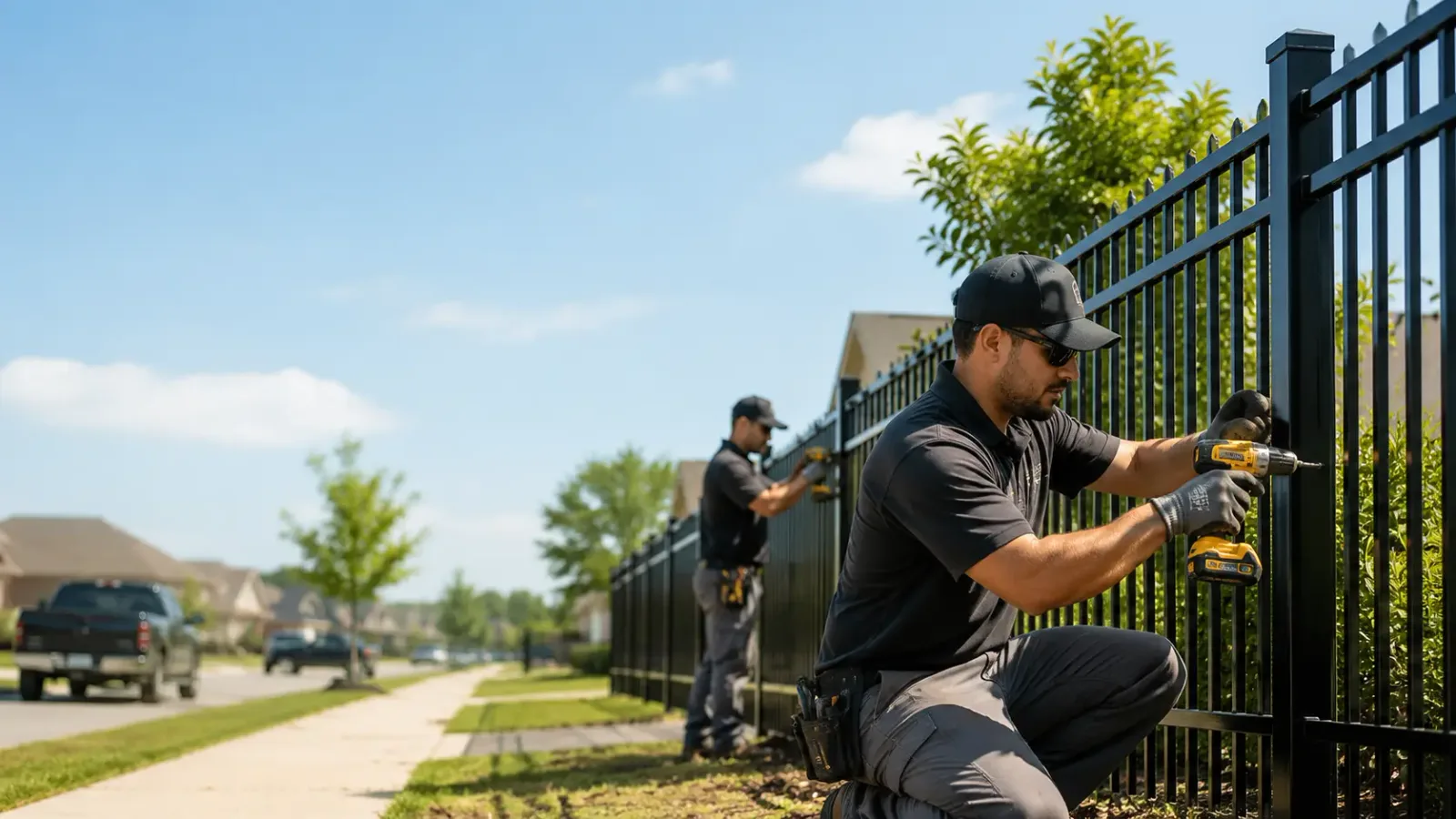 Metal Fence Installation in Port Aransas, TX